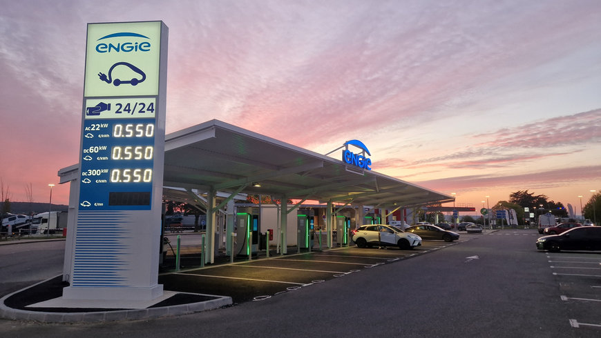 Siemens has equipped 64 ENGIE Vianeo stations at freeway rest areas in France with 320 high power EV chargers